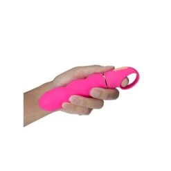 Blush Aria Amazing AF Twisted Silicone Vibrator With Loop Handle -Adult Product Store blush aria amazing af 3 spectrum boutique