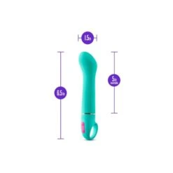 Blush Aria Flirty AF Curved G-Spot Vibrator With Loop Handle -Adult Product Store blush aria flirty af 4 spectrum boutique