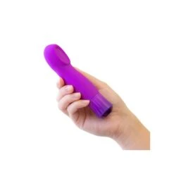 Blush Oh My Gem Charm Rechargeable Warming Silicone Cupped Tip Vibrator -Adult Product Store blush oh my gem charm 3 spectrum boutique