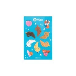 B-Vibe BVibe Puffy Sticker Sheet GWP