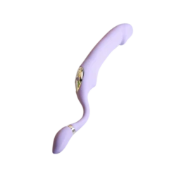 Gender X Orgasmic Orchid Rechargeable Dual Motor Posable Bendable C Shaped Vibrator -Adult Product Store gender x orgasmic orchid 3 spectrum boutique