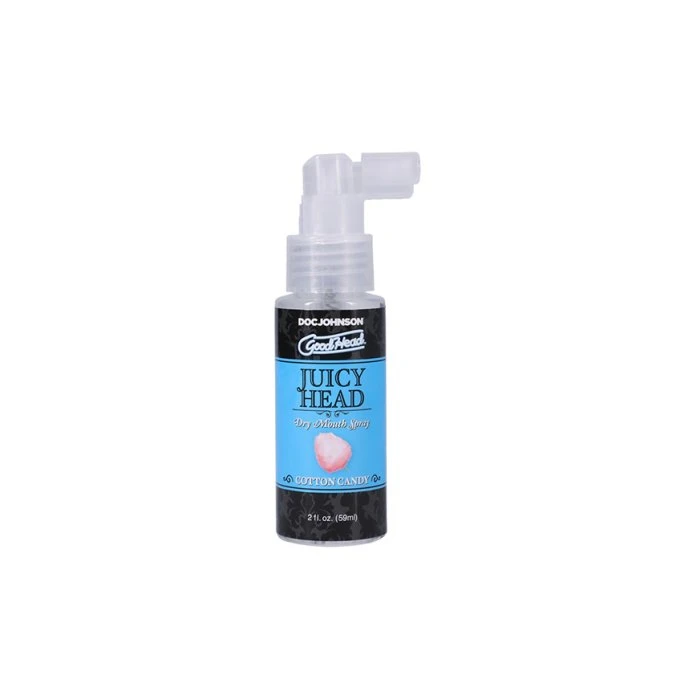 Doc Johnson GoodHead Juicy Head Dry Mouth Spray Cotton Candy Flavor Mouthwatering Spray