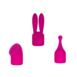 Palm Power Pocket Silicone Massage Heads 3-pack