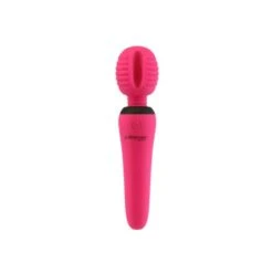 PalmPower Groove Rechargeable Powerful Silicone Mini Wand Massager