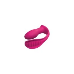 Pipedream 3Some Double Ecstasy Dual Stimulation Silicone Vibrator -Adult Product Store pipedream threesome double ecstasy pink spectrum boutique 2
