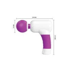 Pretty Love 7 Function Rechargeable Super Powerful Massage Gun Style Vibrating Massager -Adult Product Store pretty love massager 4 spectrum boutique