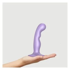 Strap-On-Me Dildo Plug P & G Silicone Curved Rounded Tip Ultra Soft Harness Compatible Sex Toy