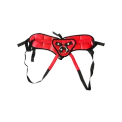 Sportsheets Red Lace Corsette Strap-On Harness